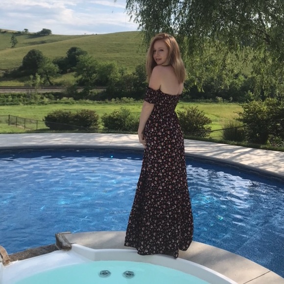 Target Dresses & Skirts - Off-The-Shoulder Maxi Dress Target Dresses & Skirts - Off-The-Shoulder Maxi Dress